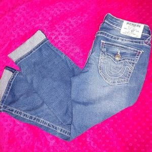 True Religion Capri's